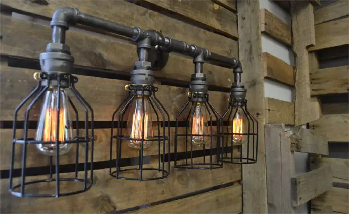 Handmade Industrial Decor