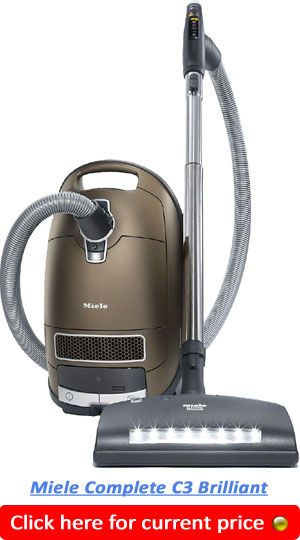 Miele Complete C3 Brilliant Best Canister Vacuum