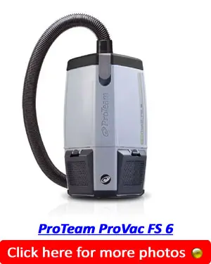 ProTeam ProVac FS 6 - Best Backpack Vacuum