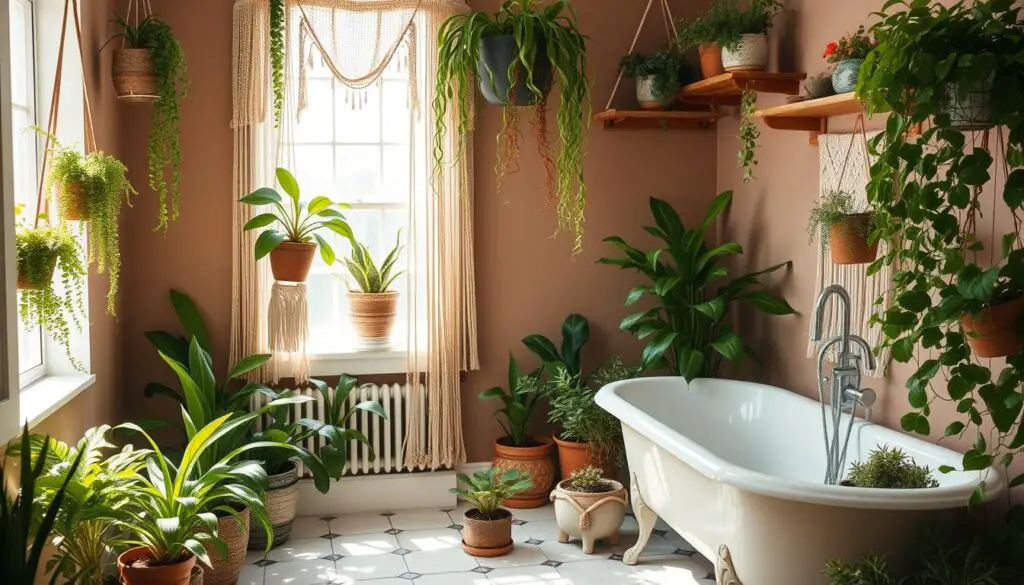 bathroom plants