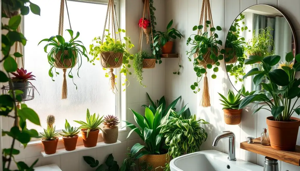 bathroom plants